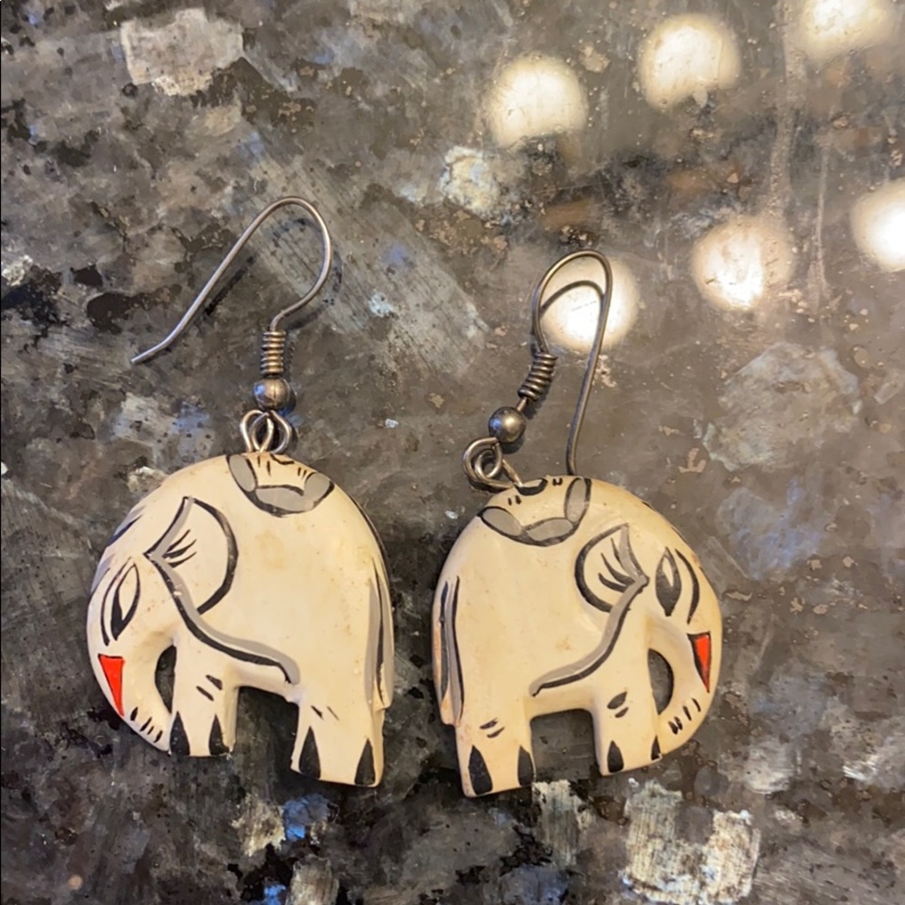 Elephant Earrings